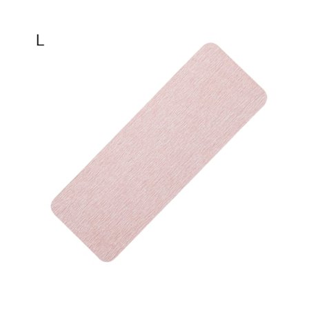 Minbaeg bordsunderlägg absorberande fuktbeständig lätt dränerande värmeisolerad dyna tallrik kopp torkande underlägg för badrum-rosa L