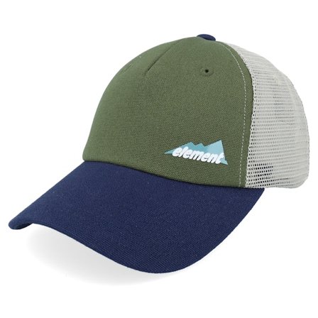 Element - Vert trucker Casquette - Mount Mesh Cap Rifle Green A-Frame Trucker @ Hatstore