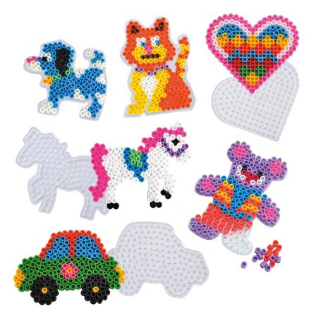 PLAYBOX Pärlplattor till maxipärlor 6/fp - Lyreco - Skola och förskola - Hobbymaterial - Nabbipärlor - Rörpärlor