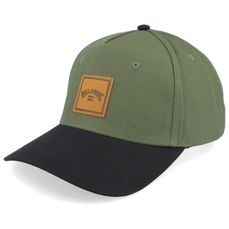 Billabong - Green Czapka Z Daszkiem - Stacked Military/Black A-Frame Adjustable @ Hatstore