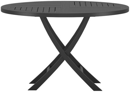 Venture Home Kenya Matbord 120 cm Svart, Utemöbler