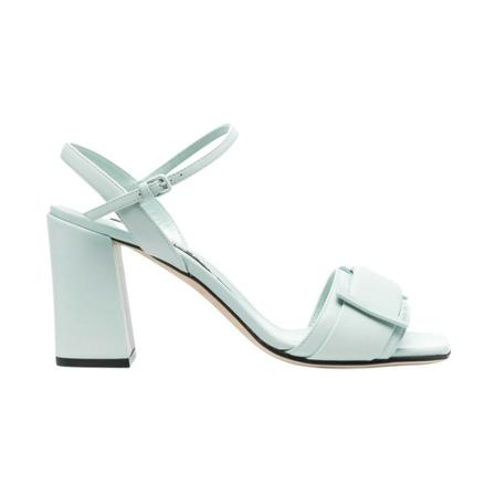 Sergio Rossi, Sandals Groen, Dames, Maat:40 EU