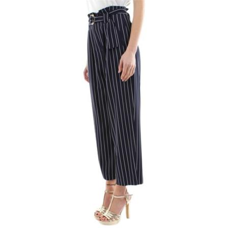 Liu Jo Wide Broek , Blauw , Dames , Maat: S