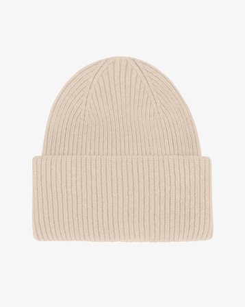Merino Wool Hat - Ivory White