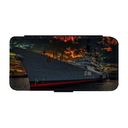 Örlogsfartyg Jagare Samsung Galaxy Note9 Plånboksfodral Multifärg