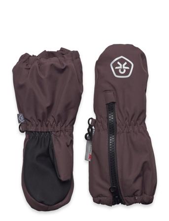 Mittens Long W. Zipper Accessories Gloves & Mittens Mittens Burgundy Color Kids