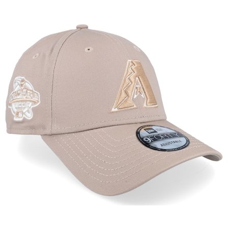 New Era - MLB Beige adjustable Keps - Arizona Diamondbacks MLB Patch 9FORTY Beige Adjustable @ Hatstore