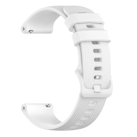 20 22 mm silikonrem for Garmin Venu 3 Band Forerunner 265 255 245 Music Vivoactive 4 Band for Garmin Venu Sq 2 Plus armbånd Hvit