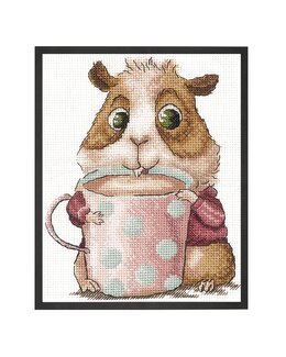 Broderikit Billede Coffee Lovers - Andriana