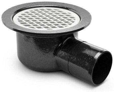 Purus 7152422 Spygatt Bigg 110 E sidoutlopp 110 x 220 mm, Inomhusavlopp