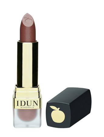 Creme Lipstick Stina Læbestift Makeup Brun IDUN Minerals