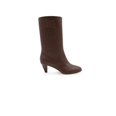 Fendi, High Boots Brązowy, Kobieta, Rozmiar: 36 EU