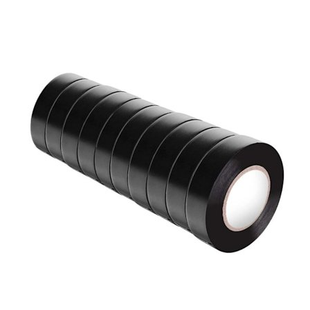 10 ruller Elektrisk tape isolasjonstapes Wire Tape