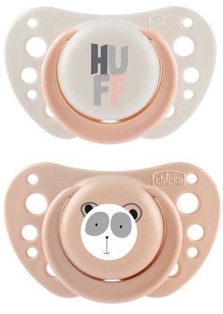 Chicco Succhietto Air Rosa Silicone 2-6 Mesi 2 Pezzi