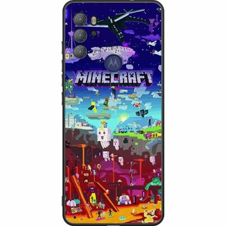 Motorola Moto G60s Svart Skal Minecraft