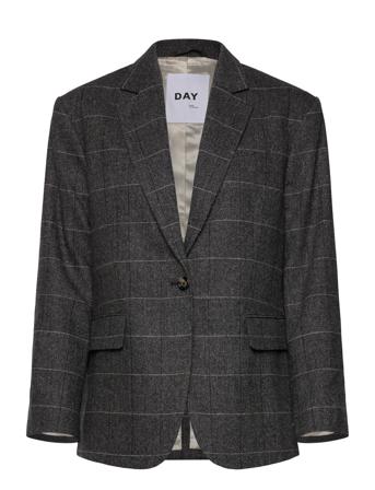 Hester - All Time Check Blazers Single Breasted Blazers Grey Day Birger Et Mikkelsen