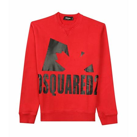 Dsquared2 Sweatshirts , Rood , Heren , Maat: S