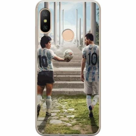 Xiaomi Redmi 6 Pro Genomskinligt Skal Messi