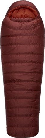 Rab Ascent 900 Left Zip Long -18°C Oxblood Red