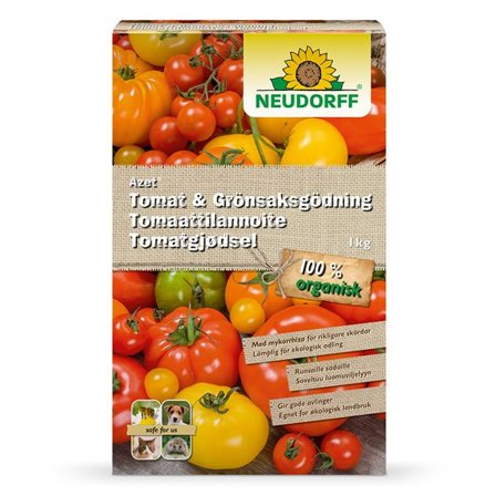 Neudorff Azet tomat- & grönsaksgödning 1 kg – 100 % organisk