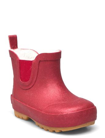 Thermal Wellie Short W.linning Red CeLaVi