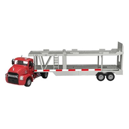Fjernstyrt lastebil 1:26 Double Eagle (rød) (Car Transporter) E583-003