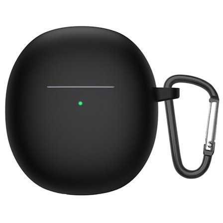 Vivo TWS Air silikoni tapauksessa solki - Musta