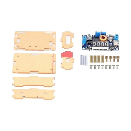DCDC Buck Modul 5V36V til 1.25V32V Buck Konverter med USB Port Kortslutningsbeskyttelse