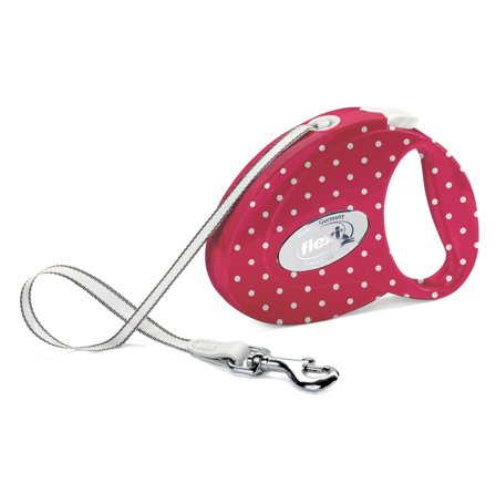 Flexi - Fashion Ladies Small Dots - Hundkoppel- För stora hundar