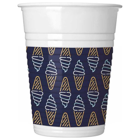 Neon Party Plastkopper