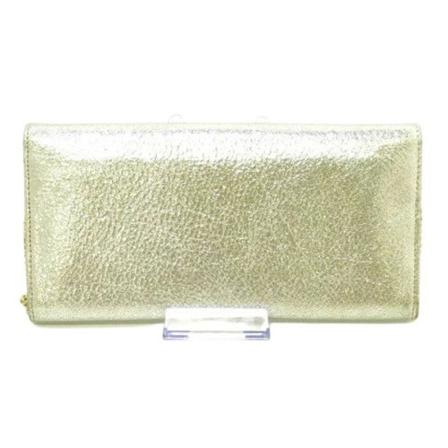 Jimmy Choo Pre-owned, Pre-owned Leather Wallets Geel, Dames, Maat:ONE Size