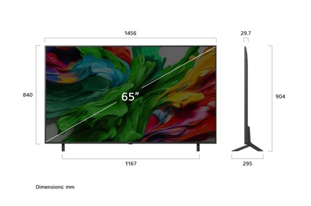 LG QNED85A 65" 4K MiniLED Smart TV (2025)
