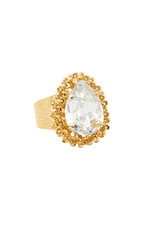 Caroline Svedbom Classic Gemma Ring Ringar Dam Guld ONESIZE