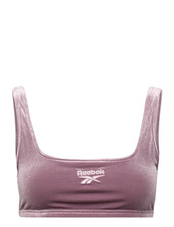 Cl Ny Velour Bra Purple Reebok Classics
