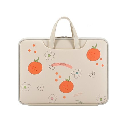 15,6 tums tecknad målad laptopväska, crossbody axelväska för surfplatta