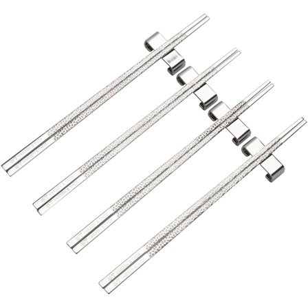 Vargen & thor ätpinnar 4 par, silver | Dukning & Servering > Bestick > Ätpinnar | Bagaren och Kocken