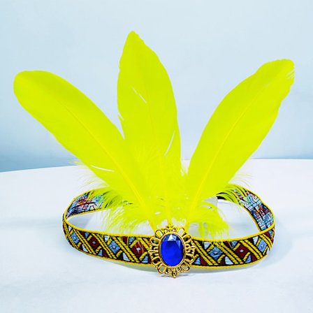 Feather Hair Band -pääpanta Bohemian Gypsy Dance Show -päähine