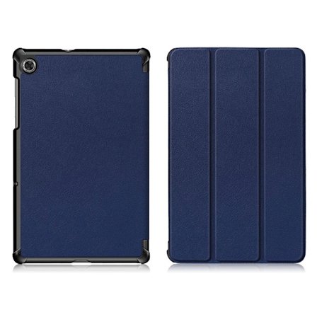 Lenovo Tab M10 HD Gen 2 tri-fold flipfodral i läder - Blå