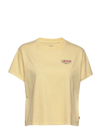Graphic Varsity Tee Cali Box T Yellow LEVI ́S Women