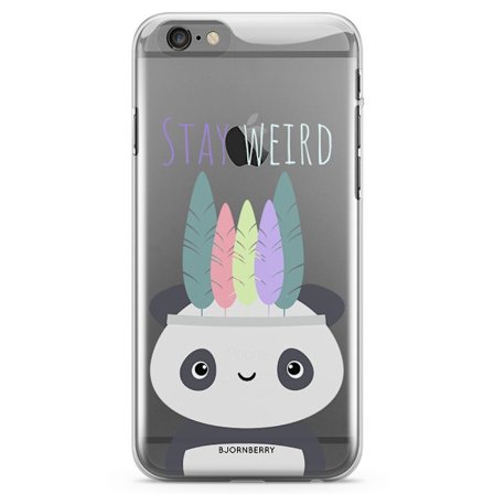 Bjornberry iPhone 6 Plus/6s Plus TPU Skal - Stay Weird