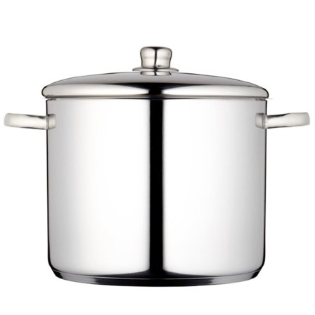 Masterclass Gryde med låg 14 liter, rustfrit stål - Rustfri stål | KitchenOne