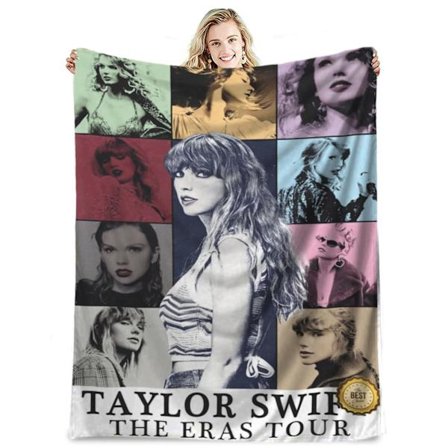 Flanellfilt Digitaltryck Sovfilt för Alla Säsonger