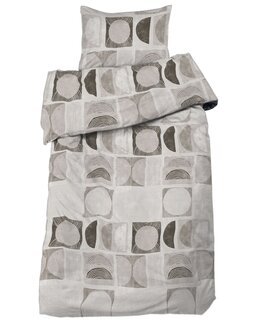 Påslakan Como 2-delar Beige - Redlunds