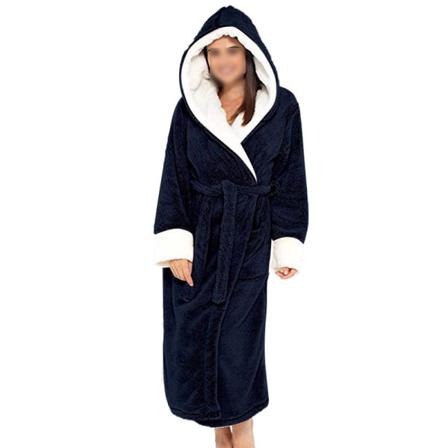Damer Med Bälte I Fleece Långärmad Enfärgad Sherparock