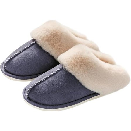 Damtofflor - Mjuka tofflor med memory foam - Varma hemtofflor