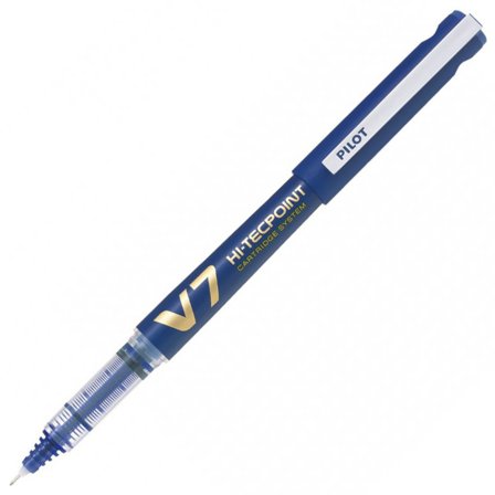 Hi-Tecpoint V7 Refillable Blue