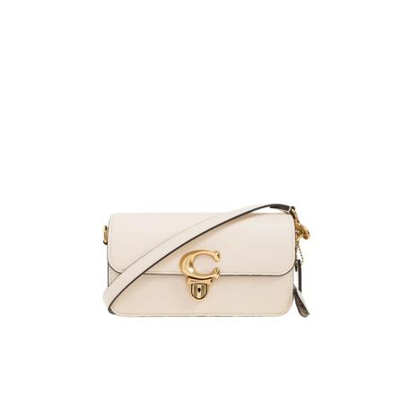 Coach, Cross Body Bags Beige, Dames, Maat:ONE Size