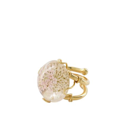 Marine Serre, Rings Geel, Dames, Maat:ONE Size