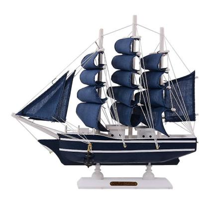 Sejlmodel Dekoration Nautisk Sejlmodel Sejlretro Bådmodel Til Skrivebordsdekoration