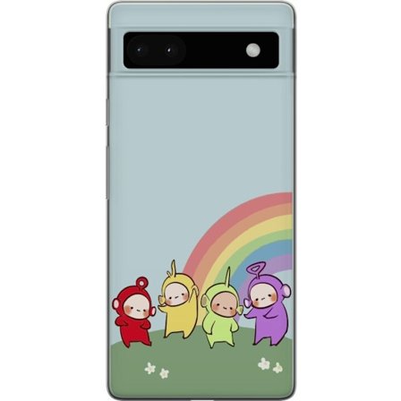 Kompatibelt Mobilskal till Google Google Pixel 6a Teletubbies